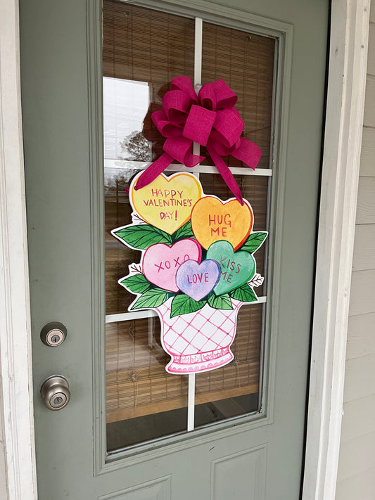 Juliet Valentine’s Cache Pot Door Hanger